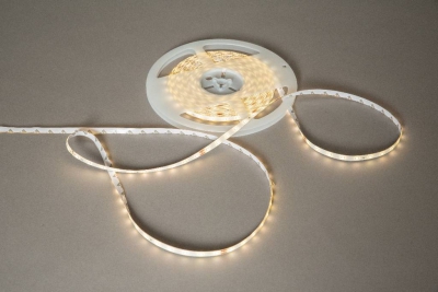 A000B1 Ruban adhesif 600 LED blanc chaud 10m