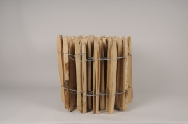 A000D1 Ganivelle en bois de châtaigner L10m H50cm