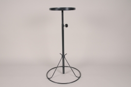 A000K3 Dark grey metal stand D23cm H100cm