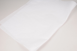 A001D9 Rame 10kg de feuilles papier kraft blanc 65x100cm