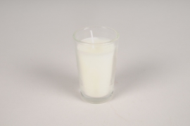 A001EB Boîte de 6 verrines bougie ivoire 4H