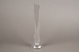 A001SH Soliflore en verre D3cm H25cm