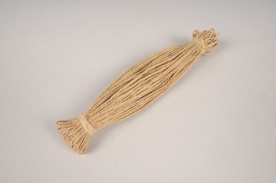 a002fs Corde en jute tress� naturel 25m