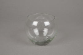 A004I0 Sphere glass vase diameter 10cm height 8,5m
