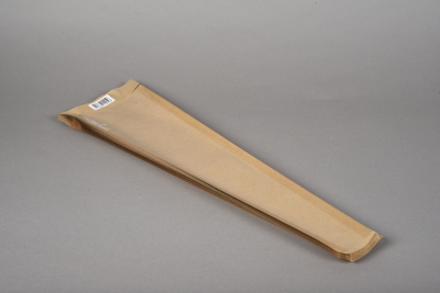 A004MO Pack of 50 kraft bags 14x51cm