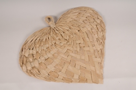 a004wg Woven palm tree fan L75cm H69cm