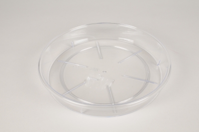 A005AT Soucoupe en plastique transparent D28cm