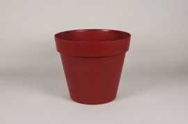A005DB Pot toscane rouge D40cm H35cm
