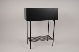 A006AY Metal planter on a stand 50.5 x 23cm H63cm