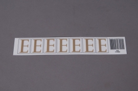 A006K4 Set of 50 letters E 33mm