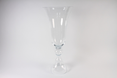 A008CV Vase d�co en verre D42cm H100cm