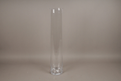 A009PQ Vase glass cylinder D15cm H80cm