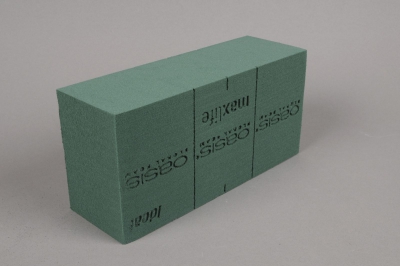 A009QV Carton 35 pains de mousse florale Ideal