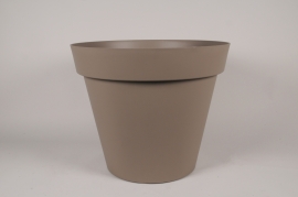 A010DB Brown toscana pot D59cm H50cm