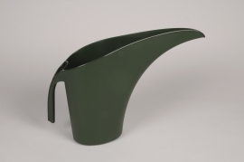 A011AT Green plastic watering can 2L