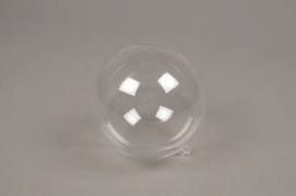 A011OZ Boîte de 20 boules plastiques ouvrables transparentes D8cm