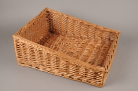 A011TD Wicker shelf basket 52cm x 41cm H21cm
