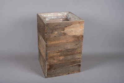 A011WT Sellette en bois 40cm x 40cm 60cm