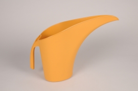 A012AT Yellow plastic watering can 2L