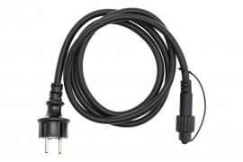 A012R5 Black power cable for guinguette garland L150cm