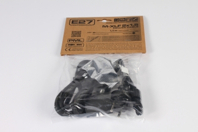 A012R5 C�ble d'alimentation noir pour guirlande L150cm