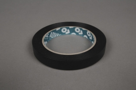 A012RL Adhesive tape floral black