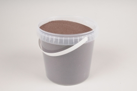 A013QF Chocolate sand bucket 2.5l