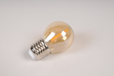 A013R5 Warm white led guinguette light bulb 2W