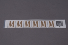 A014K4 Set of 70 letters M 33mm