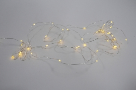 A018R5 Guirlande électrique 40 LED blanc chaud L4m