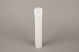 A020A1 Electric white candle LED D5cm H30cm