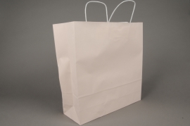 A020AS Bag of 25 pink kraft bags 36x12cm H41cm