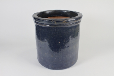 A022CA Blue ceramic pot D35cm H36cm
