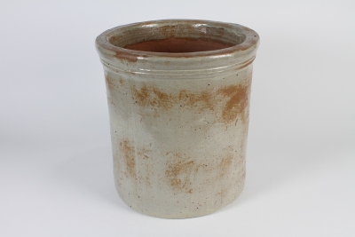 A023CA Pot en c�ramique beige D43.5cm H47cm