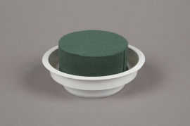 A023QV Set of 12 cups with Ideal floral foam