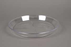 A024K7 Soucoupe en plastique transparent D30cm