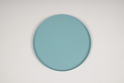 A025CC Blue metal tray D20cm