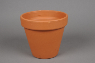 A027KF Pot horticole en terre cuite D19cm H17cm