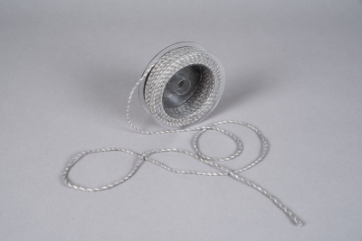 A027QL Grey rope ribbon 3mm x 25m