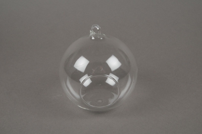 A028PM Bo�te de 6 boules ouvertes � suspendre D10cm