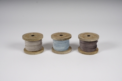 a028wg Assorted natural velvet ribbon 1cm x 3m