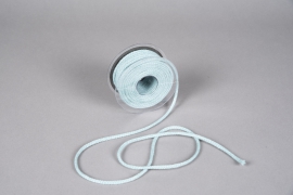 A030QL Light blue rope ribbon 6mm x 20m