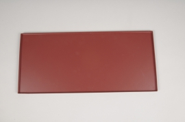 A032CC Pink metal tray 40x18cm