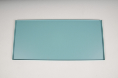 A033CC Blue metal tray 40x18cm