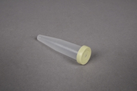 A033MO Pack of 100 plastic tubes for orchids H10.5cm