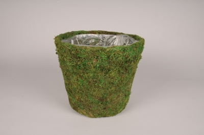 A034MZ Pot en mousse D15cm H14cm