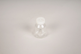A034PM Set of 110 mini glass bottles D3cm H5.5cm