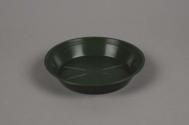 A035T7 Soucoupe en plastique verte D16cm