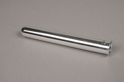 A038K9 Bo�te de 20 vases tubes en verre or D2cm H15cm