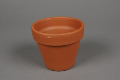 A039KF Pot horticole en terre cuite D11cm H9.7cm